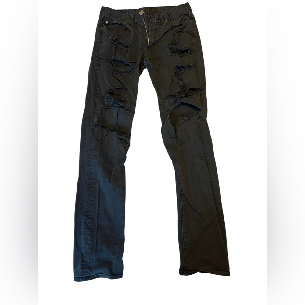 American Eagle Outfitters Men's Black Bootcut Jeans